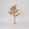GOLD TREE WITH BUDS 60cm, BATTERY BOX 3xAA, TIMER, 40 MINI LED, WARM WHITE, IP20 600-30708