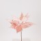 PINK FLOWER WITH WHITE PEARLS, 30x30cm 600-47513