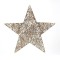 STAR WITH CHAMPAGNE THREAD AND IRIDESCENT LITTLE STARS, 70cm 600-48050