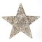 STAR WITH CHAMPAGNE THREAD AND IRIDESCENT LITTLE STARS, 100cm 600-48051