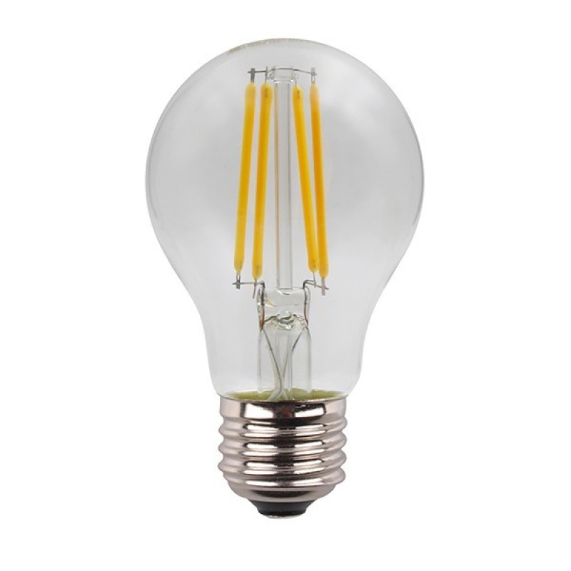 LAMP A60 FILAMENT 5W 1055LM E27 3000K CLEAR 147-78322