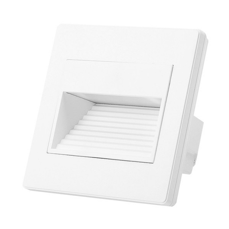 LED СТЕННО ОСВЕТИТЕЛНО ТЯЛО SLIM 1W 3000K IP65 БЯЛО