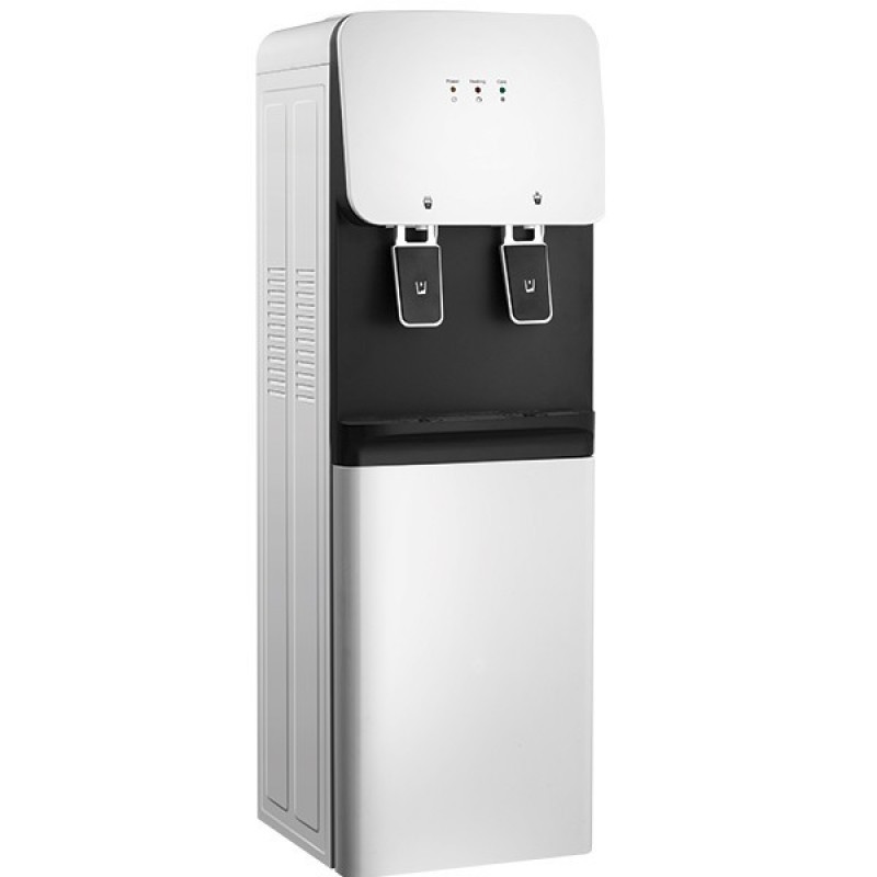WATER STAND DISPENSER, WITH STORAGE, WHITE AND BLACK EU PLUG 920-29711
